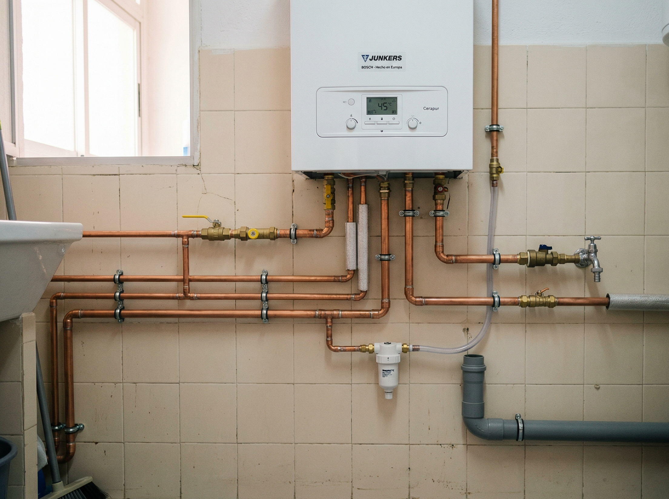 Instalación de caldera de gas en Valencia